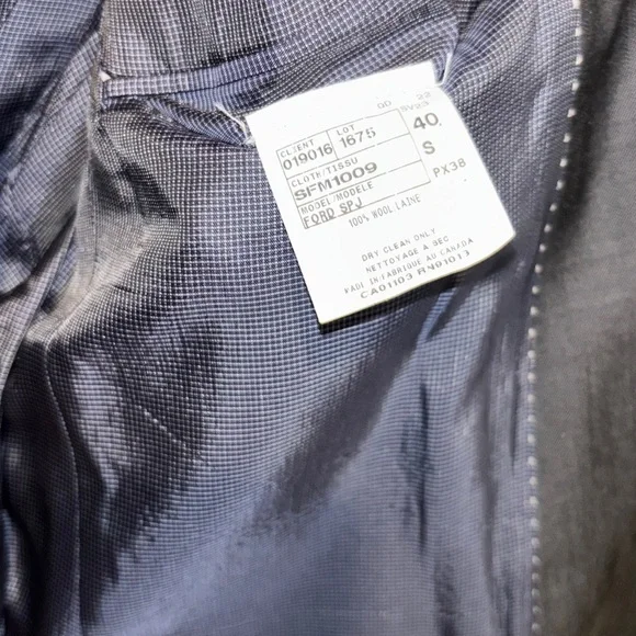 Saks Fifth Avenue Gray Men's Suit